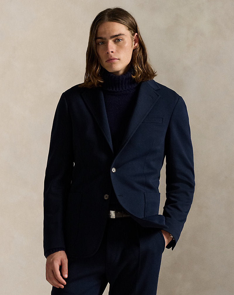 Polo Ralph Lauren Polo Soft Modern Fit Double-Knit Jacket i aviator-marineblå, produktbilde 1