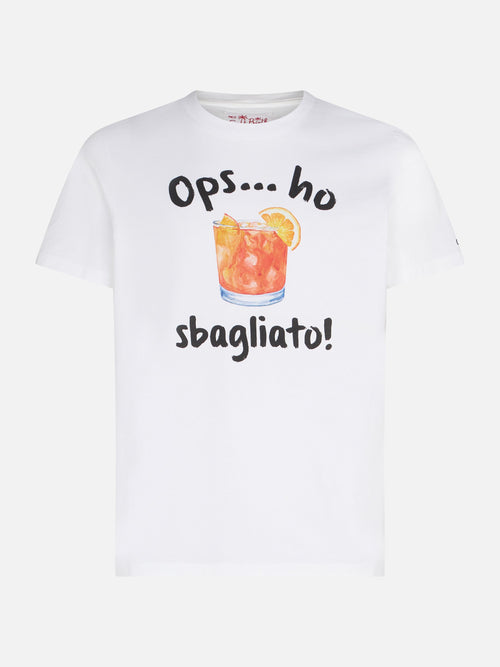 T-skjorte med Sbagliato-print – produktbilde