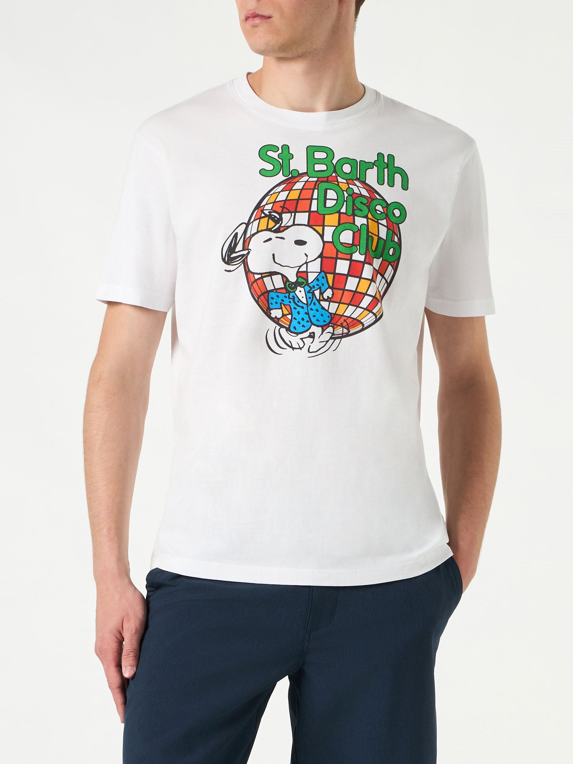 Snoopy St. Barth Disco Club t-skjorte | Special Edition – offisielt produktbilde 2