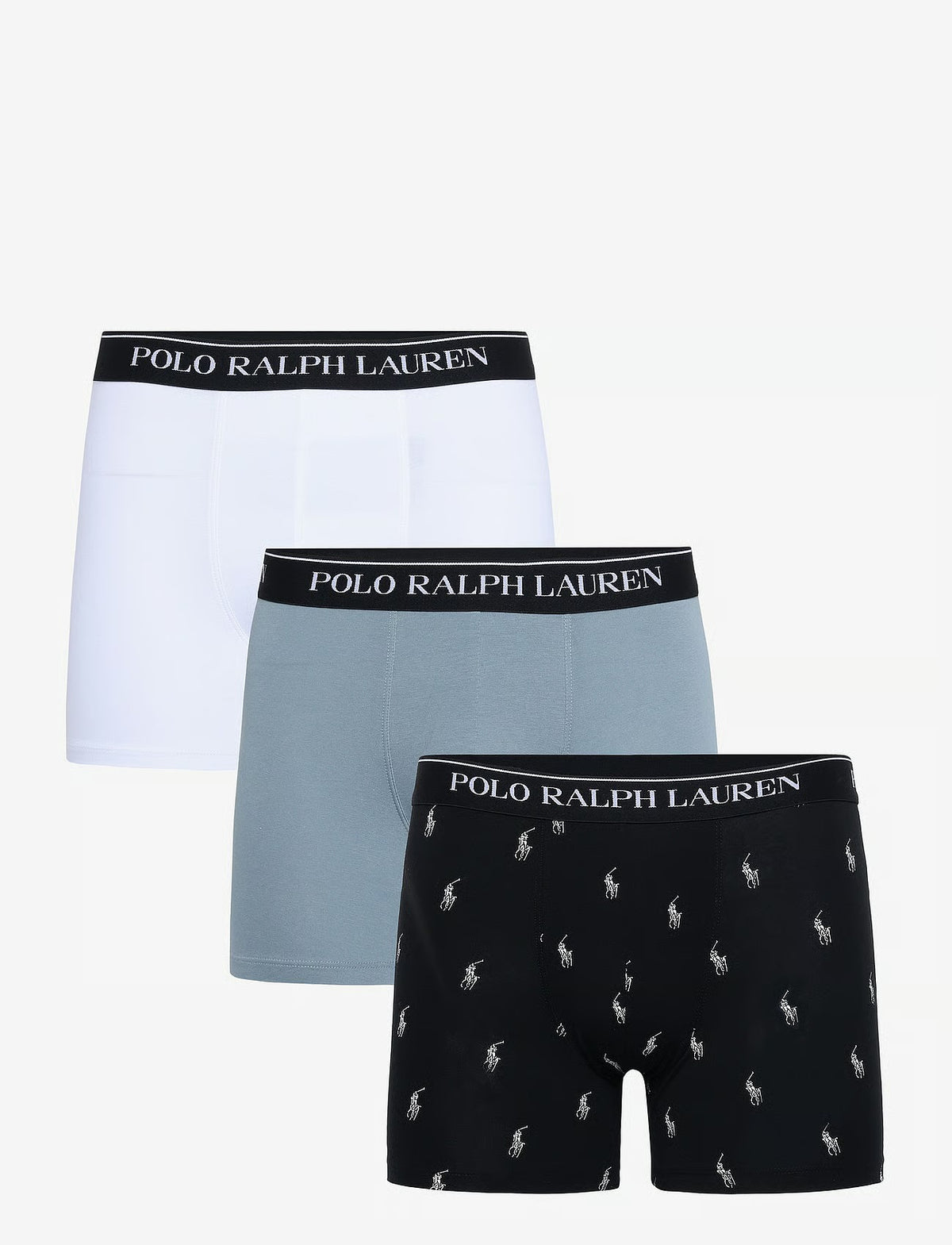 Polo Ralph Lauren BCI COTTON/ELASTANE-3PK-BXB herreunderbukser, 3-pack i 3PK BLK AOPP/COOL