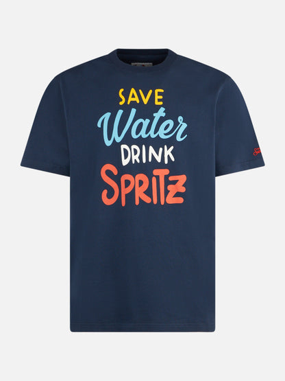 Arnott Spritz blå t-skjorte – produktbilde