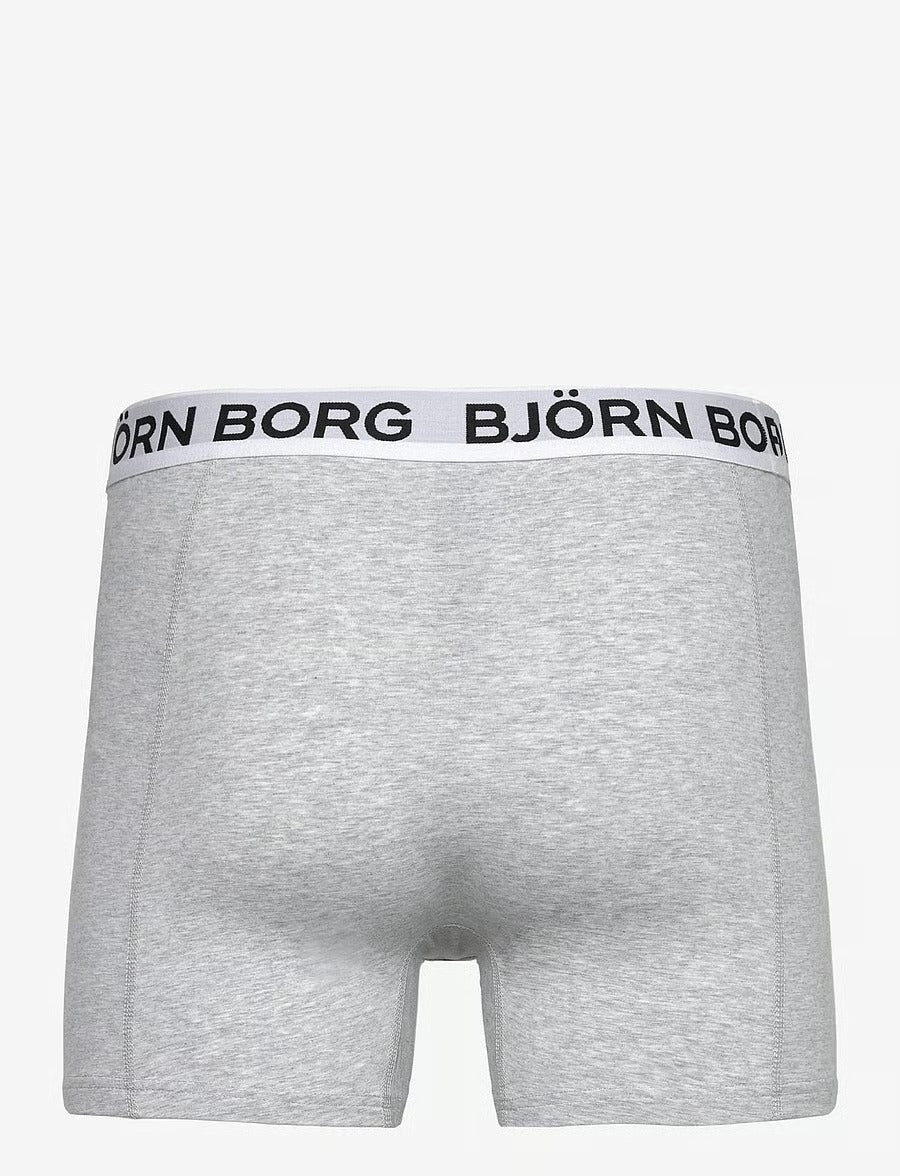 Björn Borg COTTON STRETCH BOXER 5p herreunderbukser, 5-pack