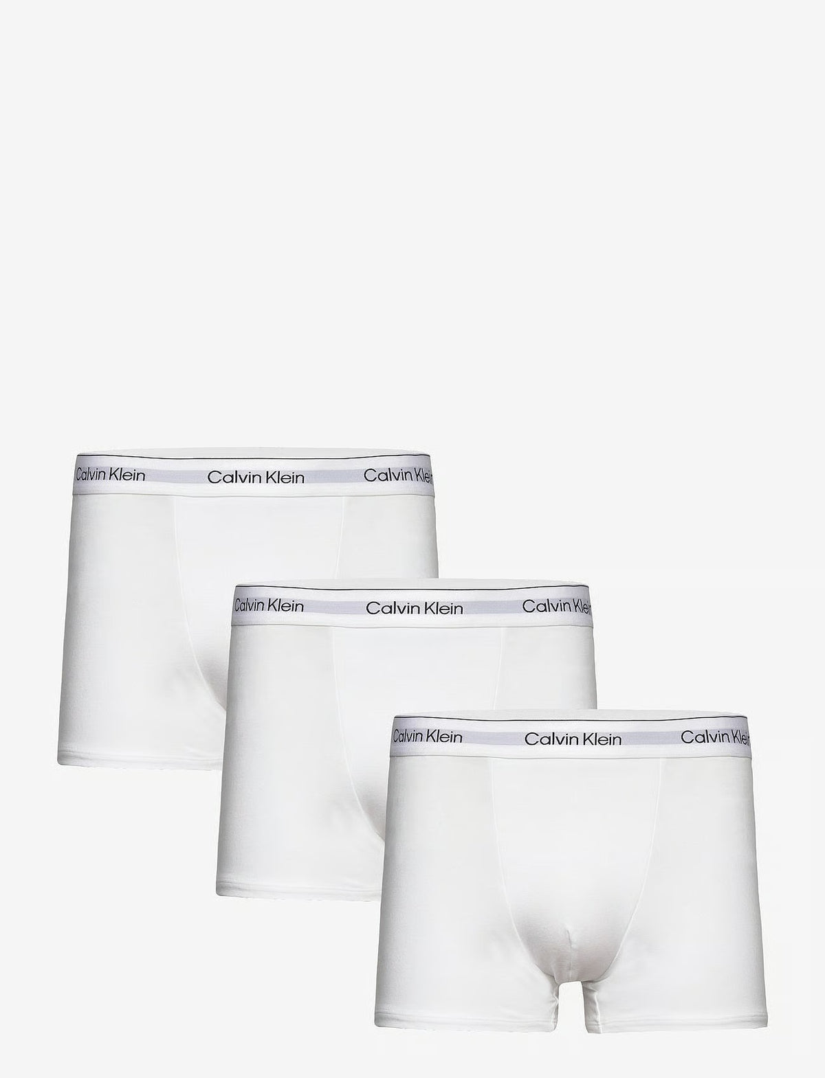 Calvin Klein RELAXED FIT TRUNK 3PK herreunderbukser, 3-PACK i hvit hvit hvit