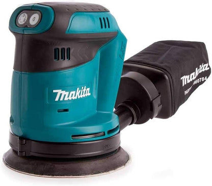Makita DBO180Z Eksentersliper 18V LXT 125 mm – Børsteløs, Solo
