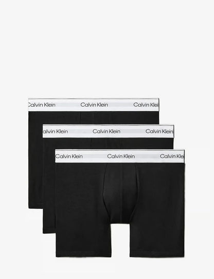 Calvin Klein BOXER BRIEF 3PK herreunderbukser, 3-PACK i svart svart svart