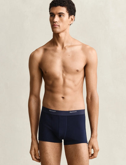GANT 3-Pack Trunks herreunderbukser, 3-pack i MARINE