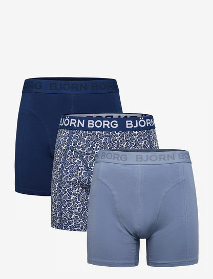 Björn Borg COTTON STRETCH BOXER 3p herreunderbukser, 3-pack i MULTIPACK 4