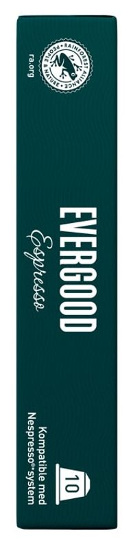 Evergood espresso Nespresso kaffekapsel 100stk – produktbilde 6
