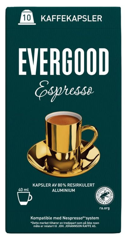 Evergood espresso Nespresso kaffekapsel 100stk – produktbilde 8