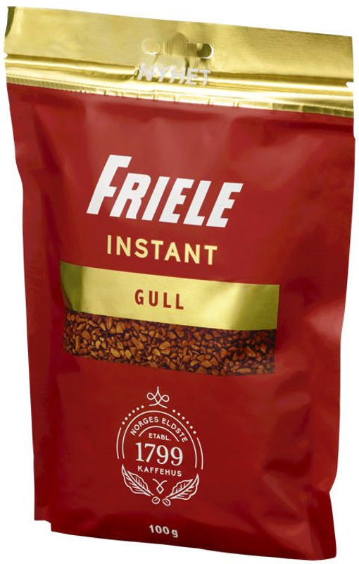 FRIELE INSTANT GULL 100G REFILL 6 poser – produktbilde 1