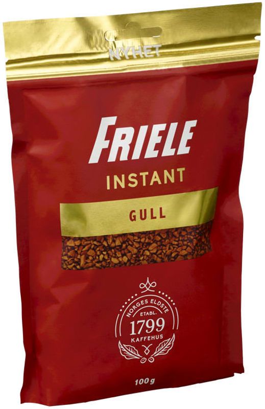 FRIELE INSTANT GULL 100G REFILL 6 poser – produktbilde 4