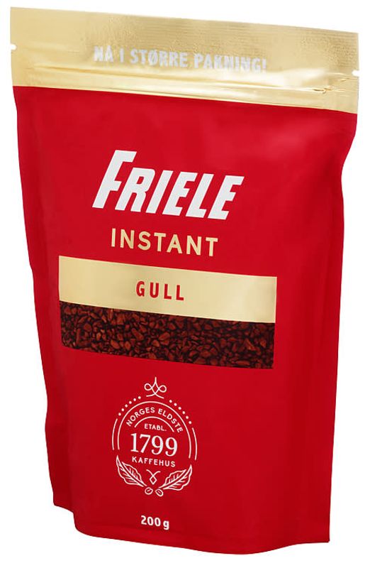 Friele instant gull 200g refill 6poser – produktbilde 6