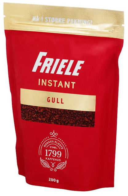 Friele instant gull 200g refill 6poser – produktbilde 6