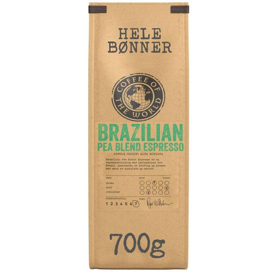 Brazilian peab. Espresso hel 700g cotw – produktbilde 1