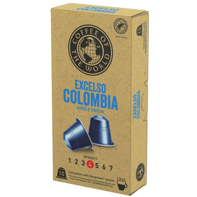 Cotw colombia excelso kapsel 100 stk – produktbilde 1