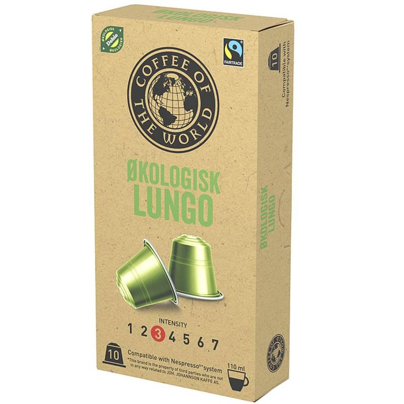 Cotw lungo økologisk kapsel 10pk a 10 stk – produktbilde 1