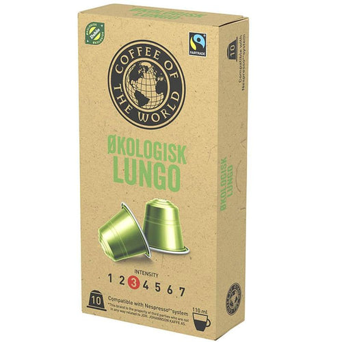 Cotw lungo økologisk kapsel 10pk a 10 stk – produktbilde 1