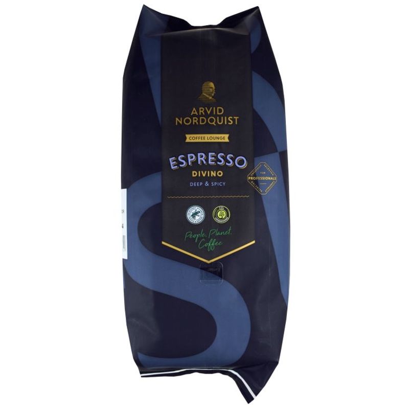 Kaffe Espresso Devinio Bønner 1kg (Nero) – produktbilde 1