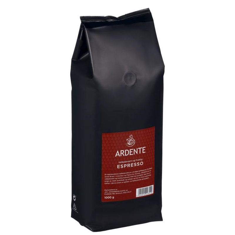 Ardente 1kg espresso lys – produktbilde 1