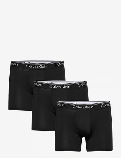 Calvin Klein BOXER BRIEF 3PK herreunderbukser, 3-PACK i 3 svart