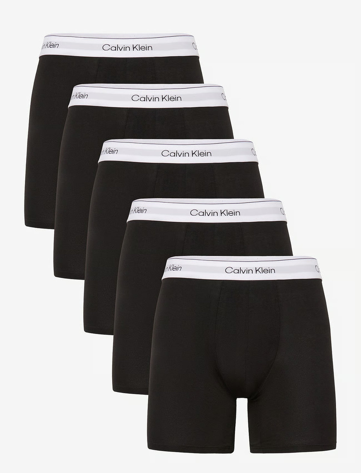 Calvin Klein BOXER BRIEF 5PK herreunderbukser, 5-PACK i Svart
