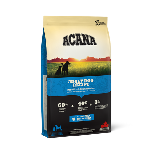 Acana Adult Dog 17 kg – ren produktbild av originalforpakningen