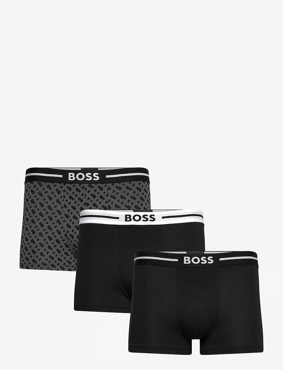 BOSS Trunk 3P Bold Design herreunderbukser, 3-pack