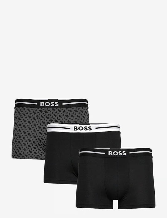 BOSS Trunk 3P Bold Design herreunderbukser, 3-pack