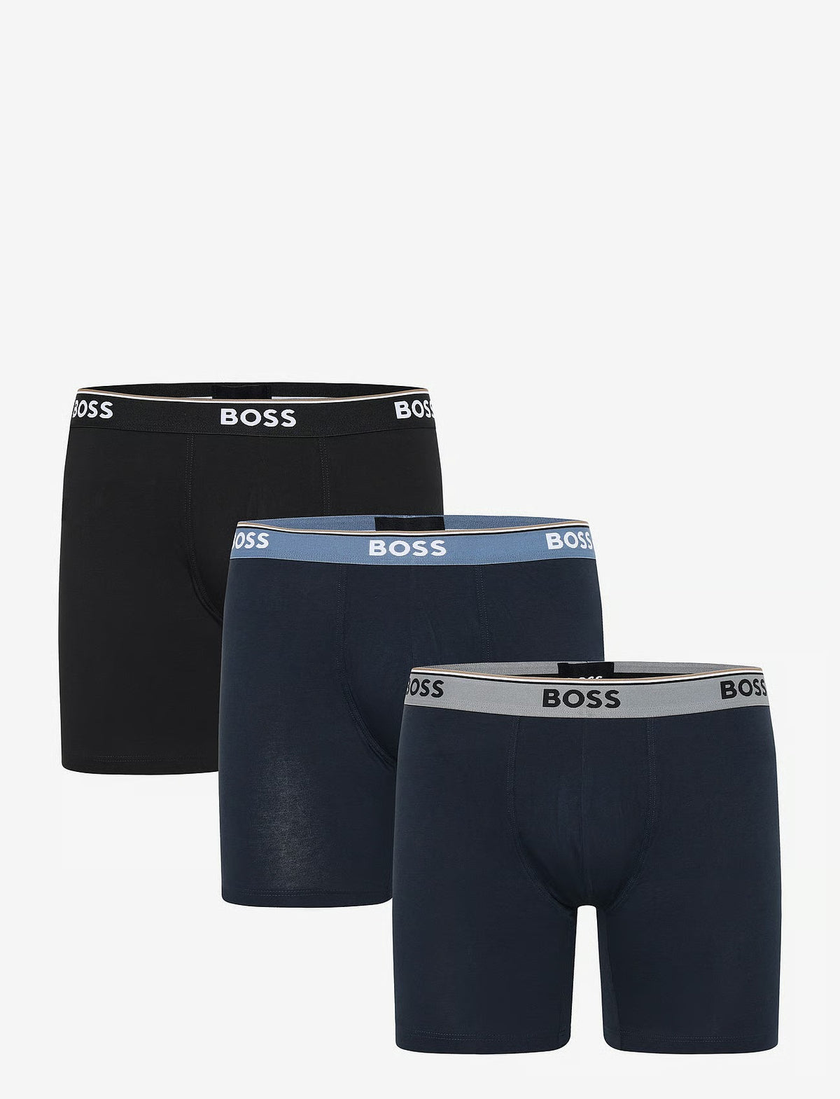 BOSS BoxerBrLong 3P Power herreunderbukser, 3-pack i OPEN MISCELLANEOUS