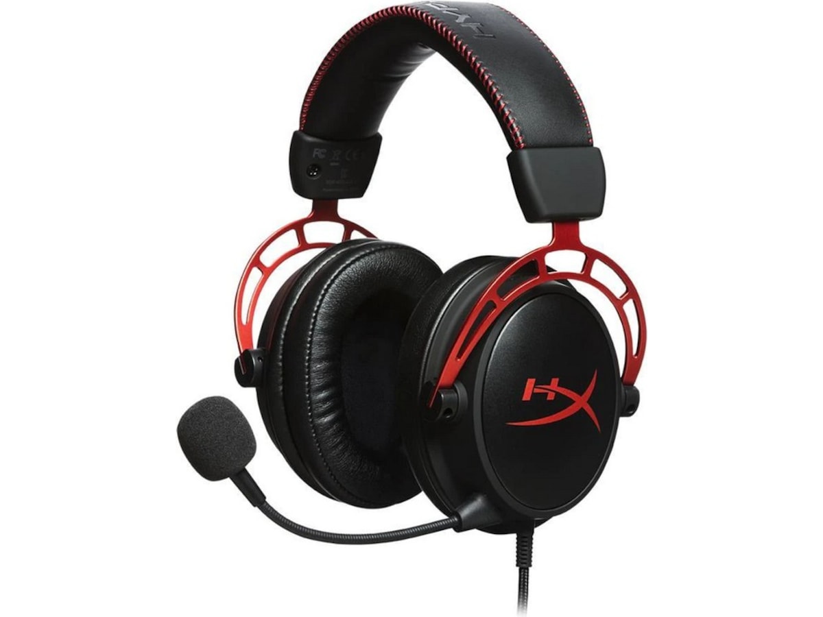 Produktbilde av HyperX Cloud Alpha Gaming Headset (sort/rød) fra HyperX