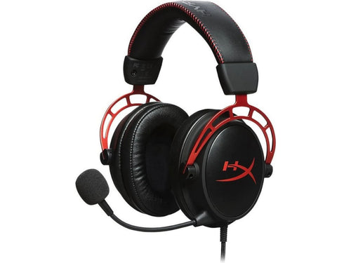 Produktbilde av HyperX Cloud Alpha Gaming Headset (sort/rød) fra HyperX